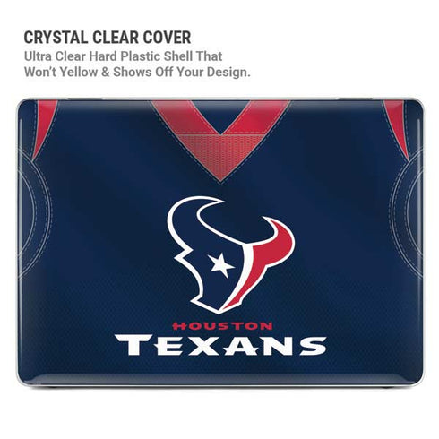 NFL Houston Texans Team Jersey MacBook Air 15in (2023-2025) Case plus Skin