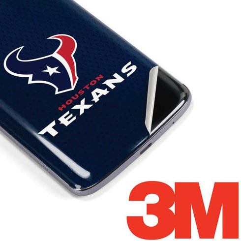 NFL Houston Texans Team Jersey Moto E5 Plus Skin