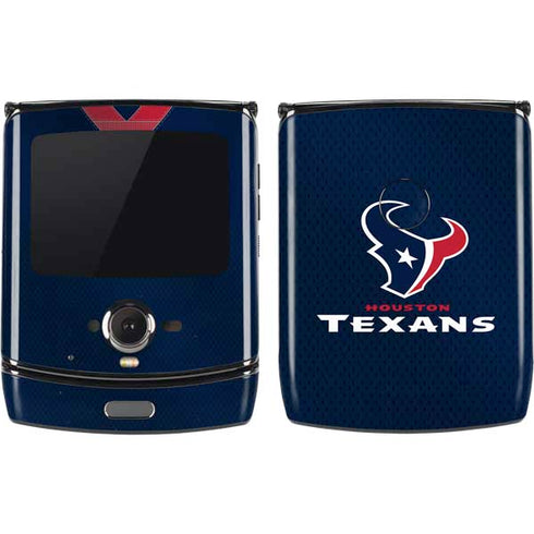 NFL Houston Texans Team Jersey Motorola RAZR Skin