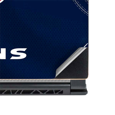NFL Houston Texans Team Jersey MSI GS65 Stealth Laptop Skin