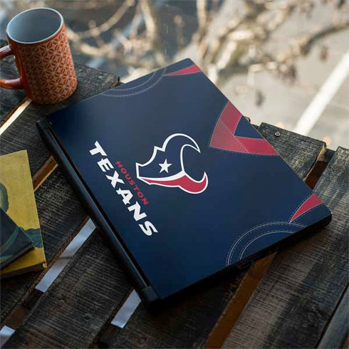NFL Houston Texans Team Jersey MSI GS65 Stealth Laptop Skin