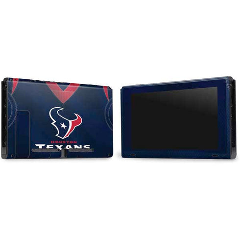 NFL Houston Texans Team Jersey Nintendo Switch Bundle Skin