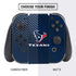 NFL Houston Texans Team Jersey Nintendo Switch Bundle Skin
