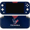 NFL Houston Texans Team Jersey Nintendo Switch Lite Skin
