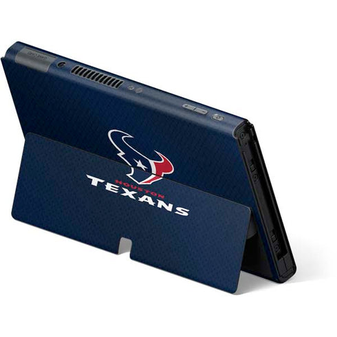 NFL Houston Texans Team Jersey Nintendo Switch OLED (2021) Skin