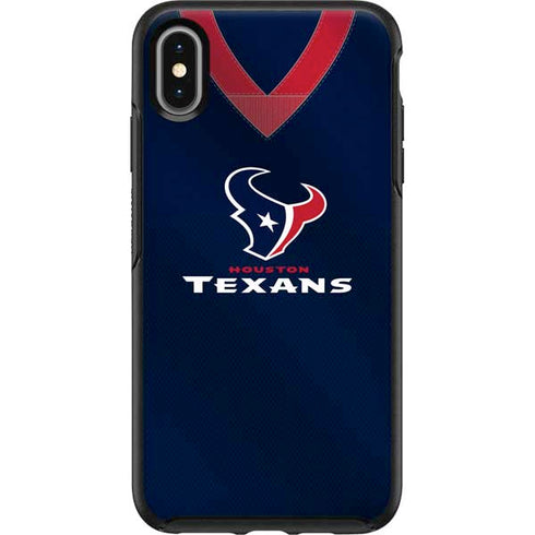 NFL Houston Texans Team Jersey Otterbox Symmetry iPhone Skin