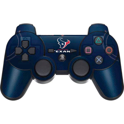 NFL Houston Texans Team Jersey PS3 Dual Shock wireless controller Skin