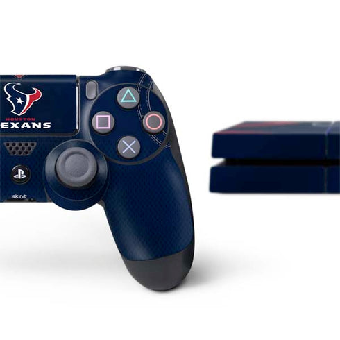 NFL Houston Texans Team Jersey PS4 Console and Controller Bundle Skin