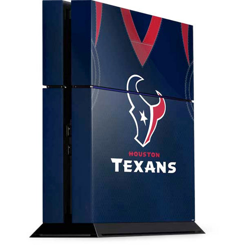 NFL Houston Texans Team Jersey PS4 Console Skin