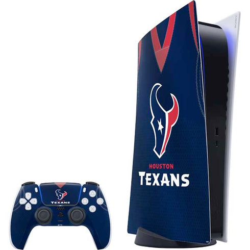 NFL Houston Texans Team Jersey PS5 Digital Edition Bundle Skin