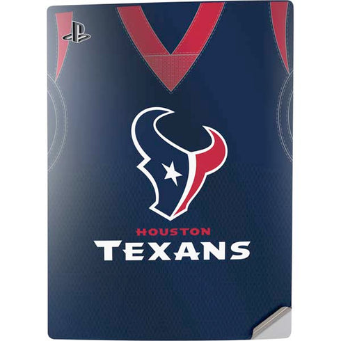 NFL Houston Texans Team Jersey PS5 Digital Edition Console Skin