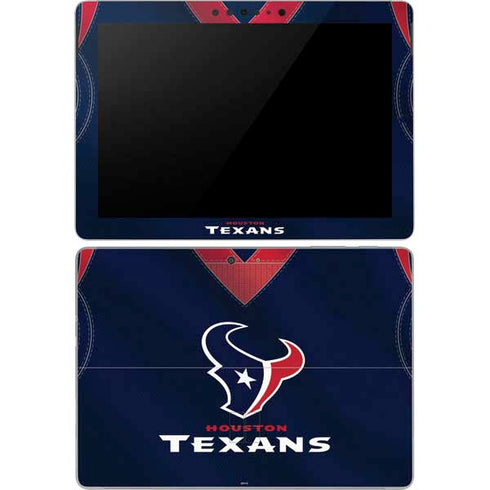 NFL Houston Texans Team Jersey Surface Go Skin