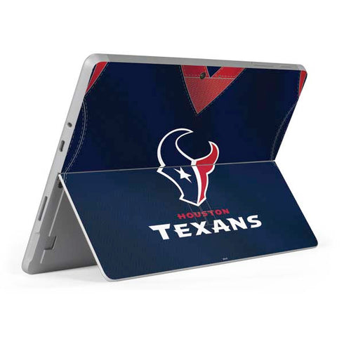 NFL Houston Texans Team Jersey Surface Go Skin