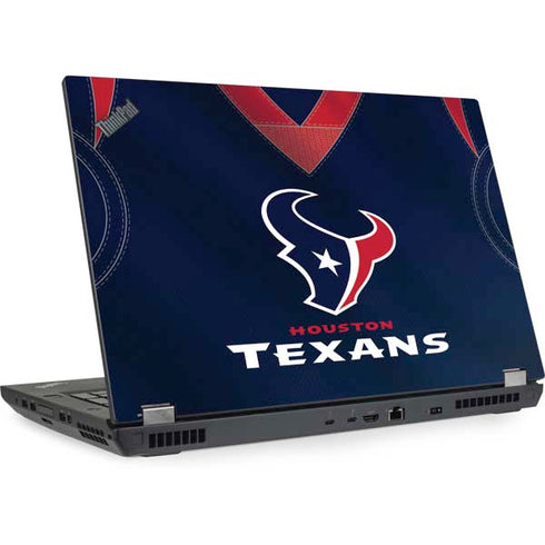 NFL Houston Texans Team Jersey Lenovo ThinkPad Skin