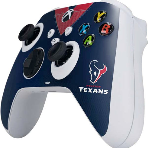 NFL Houston Texans Team Jersey Xbox Series S Controller Skin