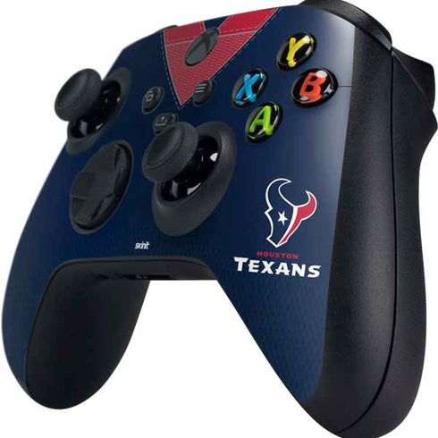 NFL Houston Texans Team Jersey Xbox Series X Controller Skin