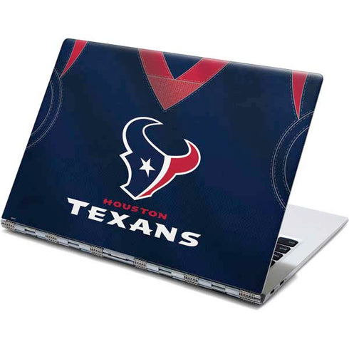 NFL Houston Texans Team Jersey Yoga 910 2-in-1 14in Touch-Screen Skin