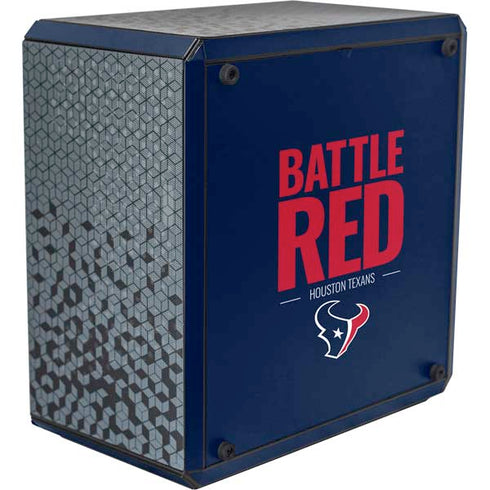 NFL Houston Texans Team Motto Cooler Master MasterBox Q300L Mini Tower Skin
