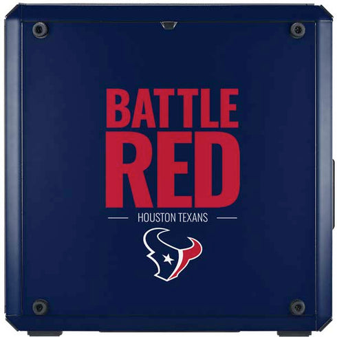 NFL Houston Texans Team Motto Cooler Master MasterBox Q300L Mini Tower Skin