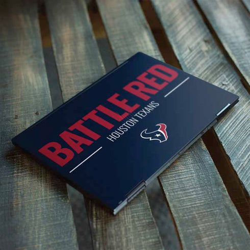 NFL Houston Texans Team Motto HP Envy Skin