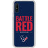 NFL Houston Texans Team Motto Galaxy A10e Clear Case
