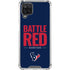 NFL Houston Texans Team Motto Galaxy A12 Clear Case
