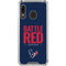 NFL Houston Texans Team Motto Galaxy A30 Clear Case
