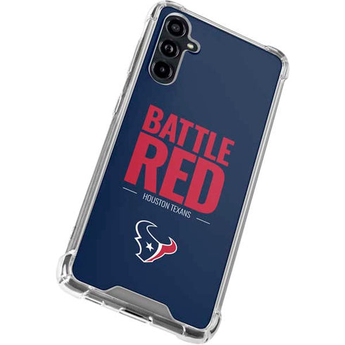 NFL Houston Texans Team Motto Galaxy A54 5G Clear Case