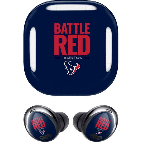 NFL Houston Texans Team Motto Galaxy Buds Pro Skin