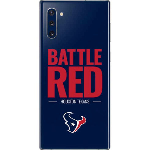 NFL Houston Texans Team Motto Galaxy Note 10 Skin