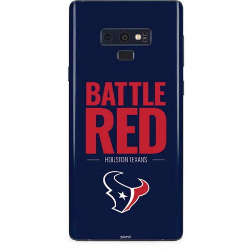 NFL Houston Texans Team Motto Galaxy Note 9 Skin