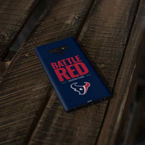 NFL Houston Texans Team Motto Galaxy Note 9 Skin