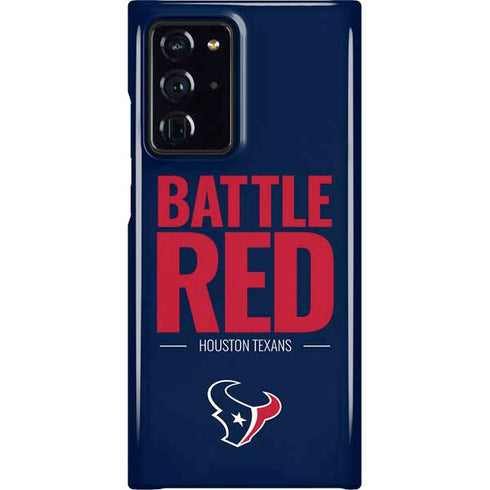 NFL Houston Texans Team Motto Galaxy Note20 Ultra 5G Lite Case