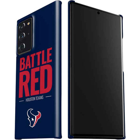 NFL Houston Texans Team Motto Galaxy Note20 Ultra 5G Lite Case