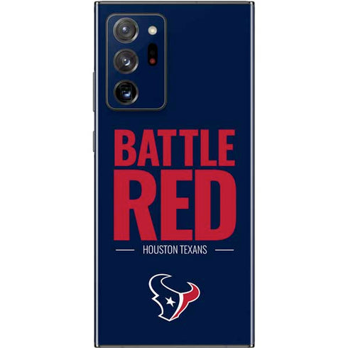 NFL Houston Texans Team Motto Galaxy Note20 Ultra 5G Skin