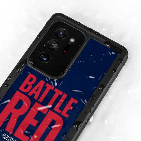 NFL Houston Texans Team Motto Galaxy Note20 Ultra 5G Waterproof Case