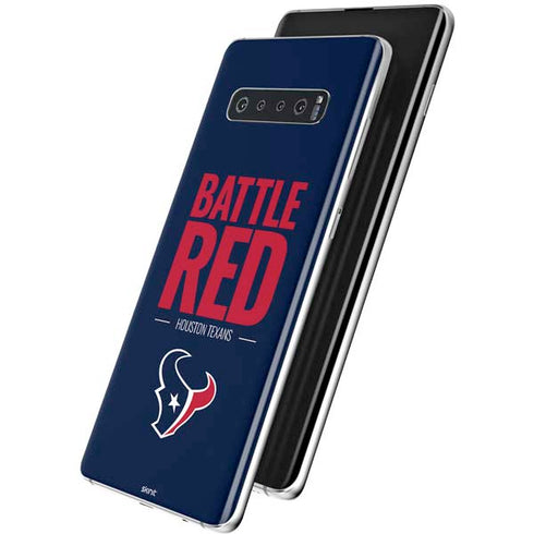 NFL Houston Texans Team Motto Galaxy S10 Plus Skin