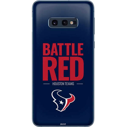 NFL Houston Texans Team Motto Galaxy S10e Skin