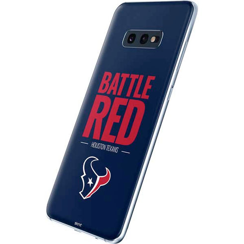 NFL Houston Texans Team Motto Galaxy S10e Skin