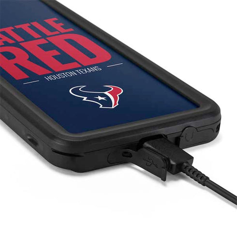 NFL Houston Texans Team Motto Galaxy S20 Plus Waterproof Case