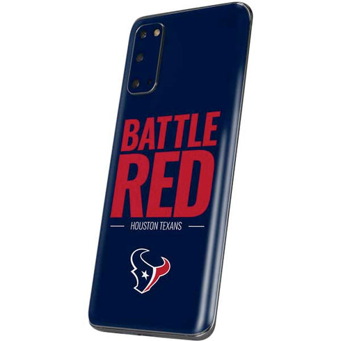 NFL Houston Texans Team Motto Galaxy S20 Skin