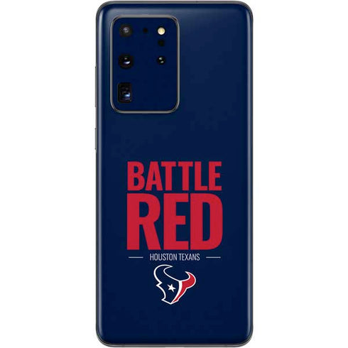 NFL Houston Texans Team Motto Galaxy S20 Ultra 5G Skin