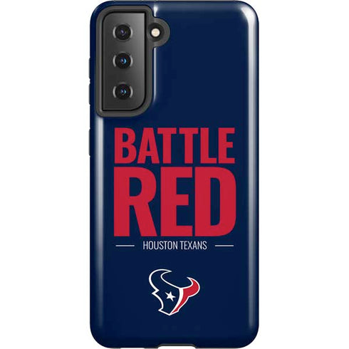 NFL Houston Texans Team Motto Galaxy S21 5G Pro Case