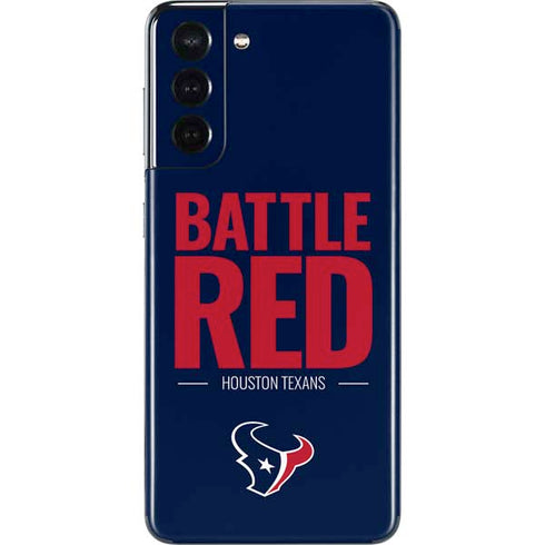 NFL Houston Texans Team Motto Galaxy S21 5G Skin