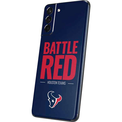 NFL Houston Texans Team Motto Galaxy S21 5G Skin