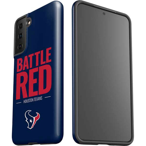 NFL Houston Texans Team Motto Galaxy S21 FE Pro Case