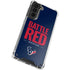 NFL Houston Texans Team Motto Galaxy S21 Plus 5G Clear Case