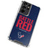 NFL Houston Texans Team Motto Galaxy S21 Ultra 5G Clear Case