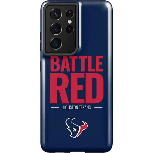 NFL Houston Texans Team Motto Galaxy S21 Ultra 5G Pro Case