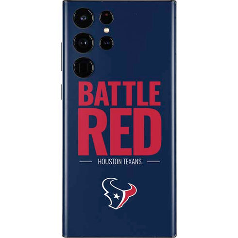 NFL Houston Texans Team Motto Galaxy S22 Ultra Skin